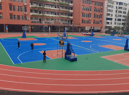 萍乡二中预制型球场、跑道